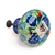 Polish Pottery 1" Drawer Pull Knob. Hand made in Poland. Pattern U4218 designed by Krystyna Dacyszyn.