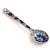 Polish Pottery 6" Deep Spoon. Hand made in Poland. Pattern U4654 designed by Maria Starzyk.