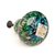 Polish Pottery 1" Drawer Pull Knob. Hand made in Poland. Pattern U3662 designed by Jolanta Okraska.