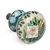 Polish Pottery 1" Drawer Pull Knob. Hand made in Poland. Pattern U803 designed by Krystyna Dacyszyn.