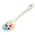 Polish Pottery 5" Sugar Spoon. Hand made in Poland.