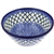 Polish Pottery 8" Bowl. Hand made in Poland and artist initialed.