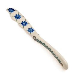 Polish Pottery 7" Spreading Knife. Hand made in Poland.