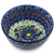 Polish Pottery 5" Ice Cream Bowl. Hand made in Poland. Pattern U1910 designed by Malgorzata Listwan.