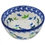 Polish Pottery 5" Ice Cream Bowl. Hand made in Poland and artist initialed.