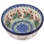 Polish Pottery 6" Cereal/Berry Bowl. Hand made in Poland and artist initialed.