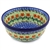 Polish Pottery 6" Cereal/Berry Bowl. Hand made in Poland and artist initialed.