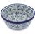 Polish Pottery 6" Cereal/Berry Bowl. Hand made in Poland and artist initialed.