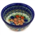 Polish Pottery 6" Cereal/Berry Bowl. Hand made in Poland. Pattern U2797 designed by Teresa Andrukiewicz.