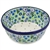 Polish Pottery 6" Cereal/Berry Bowl. Hand made in Poland. Pattern U4734 designed by Krystyna Dacyszyn.