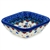 Polish Pottery 3" Condiment Dish. Hand made in Poland. Pattern U4661 designed by Teresa Liana.