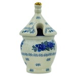 Unikat Polish Pottery Stoneware Honey Jar 7 in. U4460