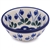 Polish Pottery 4" Bowl. Hand made in Poland and artist initialed.