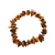 Multi Color Raw Amber Stretch Bracelet 7"