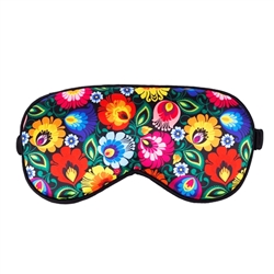 Polish  Sleep Eye Mask - Opaska na oczy  Lowicz Black