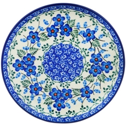 Polish Pottery 6" Bread & Butter Plate. Hand made in Poland and artist initialed.