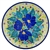 Polish Pottery 6" Bread & Butter Plate. Hand made in Poland. Pattern U5143 designed by Karolina Sliwinska.