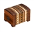 Polish Wooden Chest Box With Lock