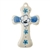 Polish Pottery 3" Cross. Hand made in Poland and artist initialed.