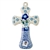 Polish Pottery 5" Cross. Hand made in Poland and artist initialed.