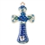 Polish Pottery 5" Cross. Hand made in Poland and artist initialed.