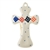 Polish Pottery 3" Cross. Hand made in Poland and artist initialed.