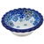 Polish Pottery 3.5" Tart Dish. Hand made in Poland. Pattern U4657 designed by Teresa Liana.