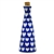 Polish Pottery 7 oz. Bottle w/cork. Hand made in Poland and artist initialed.