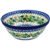 Polish Pottery 7" Nesting Kitchen Bowl. Hand made in Poland and artist initialed.