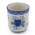 Polish Pottery 4 oz. Tumbler. Hand made in Poland and artist initialed.