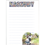 Magnetic Folk Mini Note Pad - Kaszuby Couple