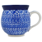 Polish Pottery Stoneware Bubble Mug 11 oz.