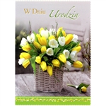 Polish Birthday Greeting Card