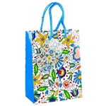 Small Polish Gift Bag Kashub White 7"