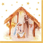 Polish Christmas Luncheon Napkins (package of 20) Holy Family Blessing