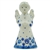 Polish Pottery 4" Standing Angel Figurine. Hand made in Poland and artist initialed.