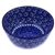 Polish Pottery 5" Ice Cream Bowl. Hand made in Poland and artist initialed.