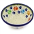 Polish Pottery 6" Bowl. Hand made in Poland and artist initialed.