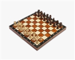Compact Folding Polish Chess Set