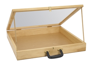Mobile Wood Briefcase/Showcase