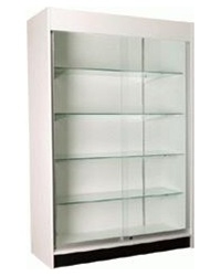 72" Glass Trophy Case Display Cabinets - Value E