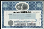 Caesars World, Inc. Stock Certificate