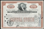 The New York Central Railroad Company Stock Certificate