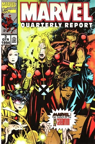 Framed 1994 3rd Quarter Marvel Report – X Generation