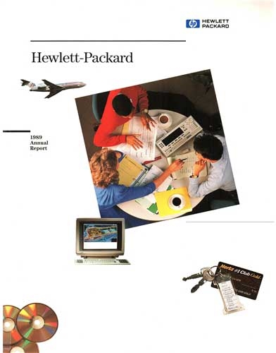 1989 Hewlett-Packard Annual Stock Report