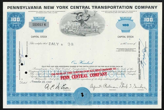 Pennsylvania New York Central Transportation Company