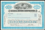 General Motors Corp. Stock Certificate