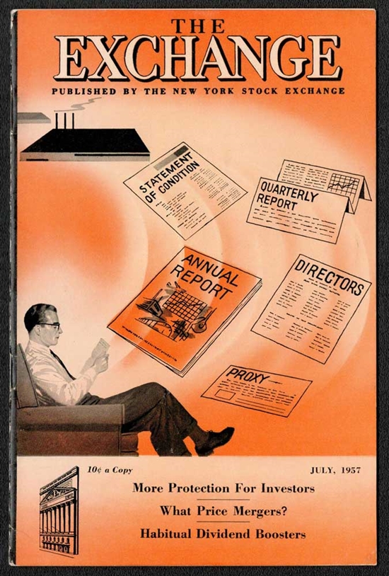 The Exchange Magazine July 1957