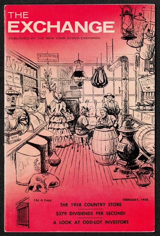 The Exchange Magazine - February 1958