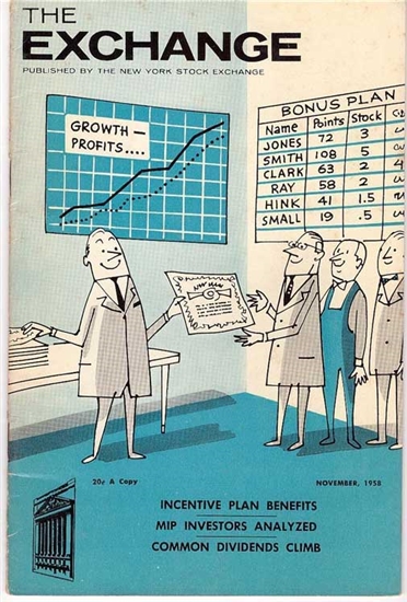 The Exchange Magazine - November 1958